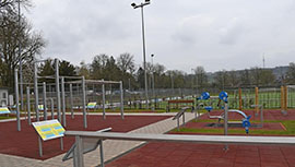 Parcours im Moselstadion Parcours im Moselstadion